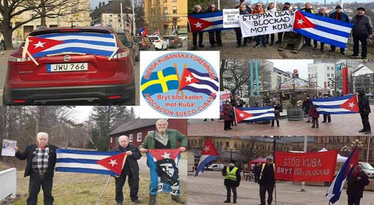 Caravana contra el bloqueo a Cuba