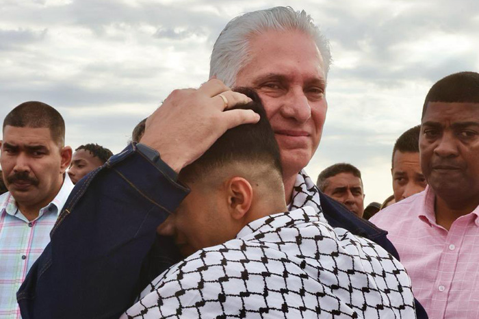 Duele profundamente Palestina, afirma Presidente cubano