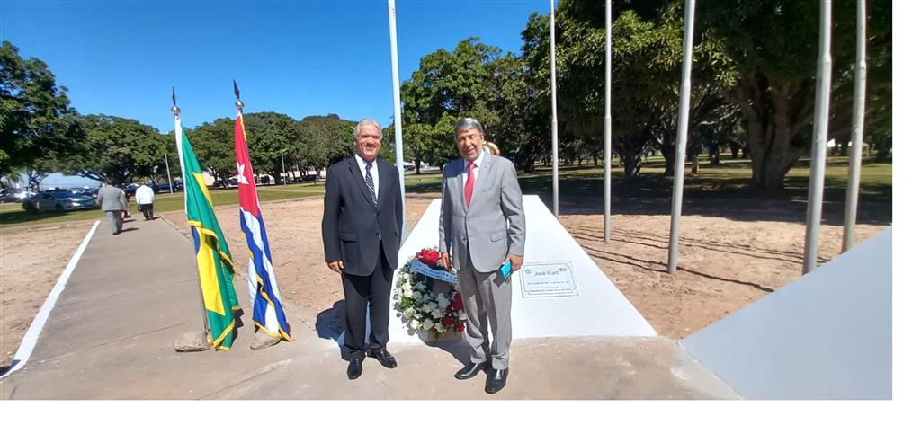 Rinden homenaje a Martí en Brasil y evocan su pensamiento y legado / Fotos: Osvaldo Cardosa 