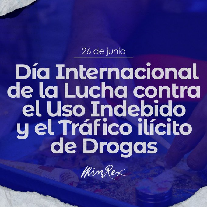 Día Internacional de la Lucha contra el Uso Indebido y el Tráfico Ilícito de Drogas