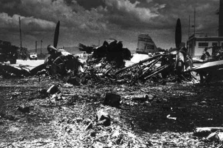 Cuba recuerda bombardeos de EE.UU. hace 60 años