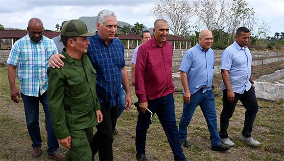 Díaz-Canel visita Isla de la Juventud, por tercera vez en 2024