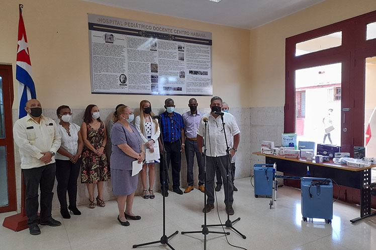 Agradecen donativo de residentes en EEUU a hospital de Cuba