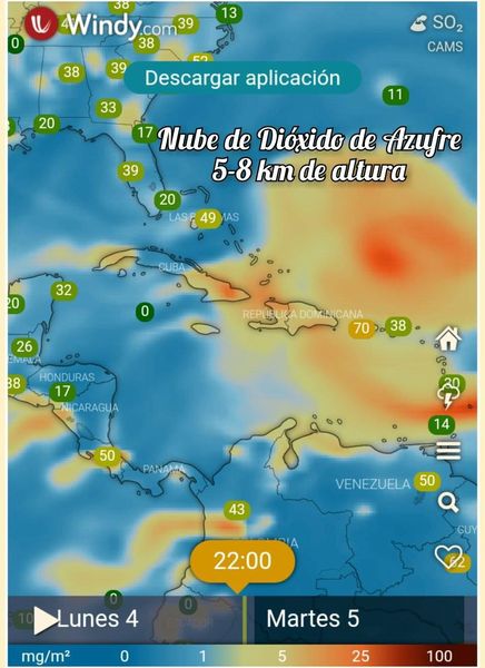 Polvo del Sahara en Cuba