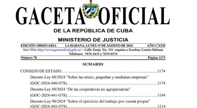 Gaceta Oficial Ordinaria