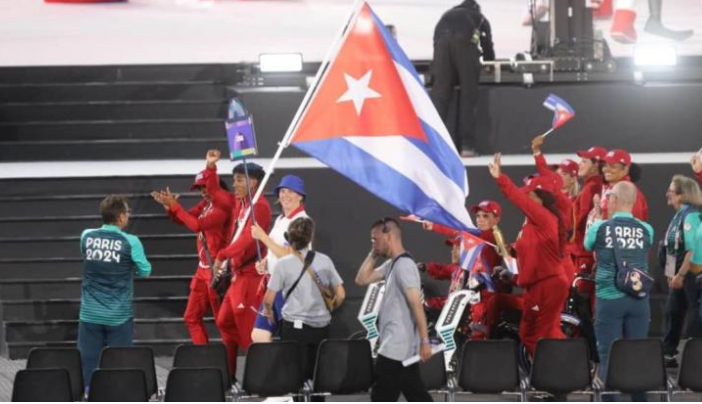 Cuba en el desfile inaugural de Juegos Paralímpicos