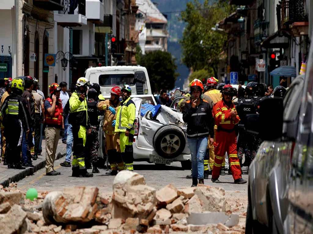 Sismo en Ecuador