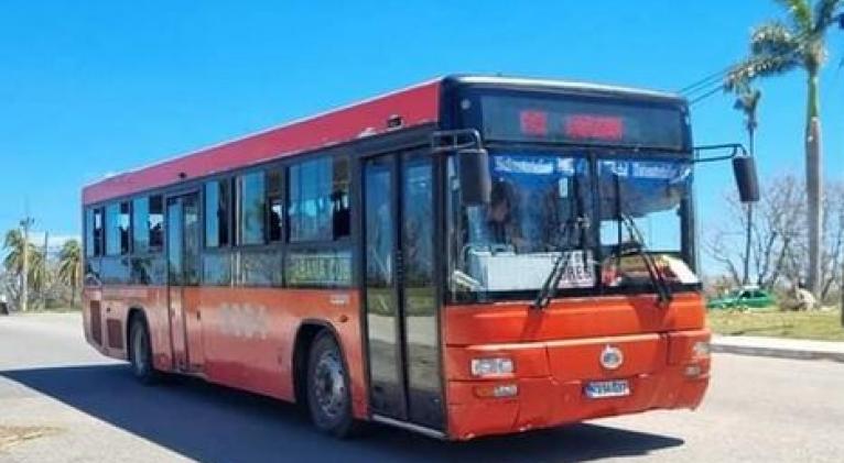 Transporte público en la capital