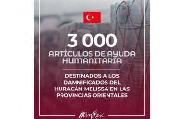 Entregó Türkiye ayuda humanitaria a Cuba
