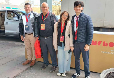 Cuba dos bronces en Mendeleyev