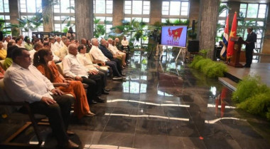 Encabezó Díaz-Canel conmemoración en Cuba de gestas de Vietnam 