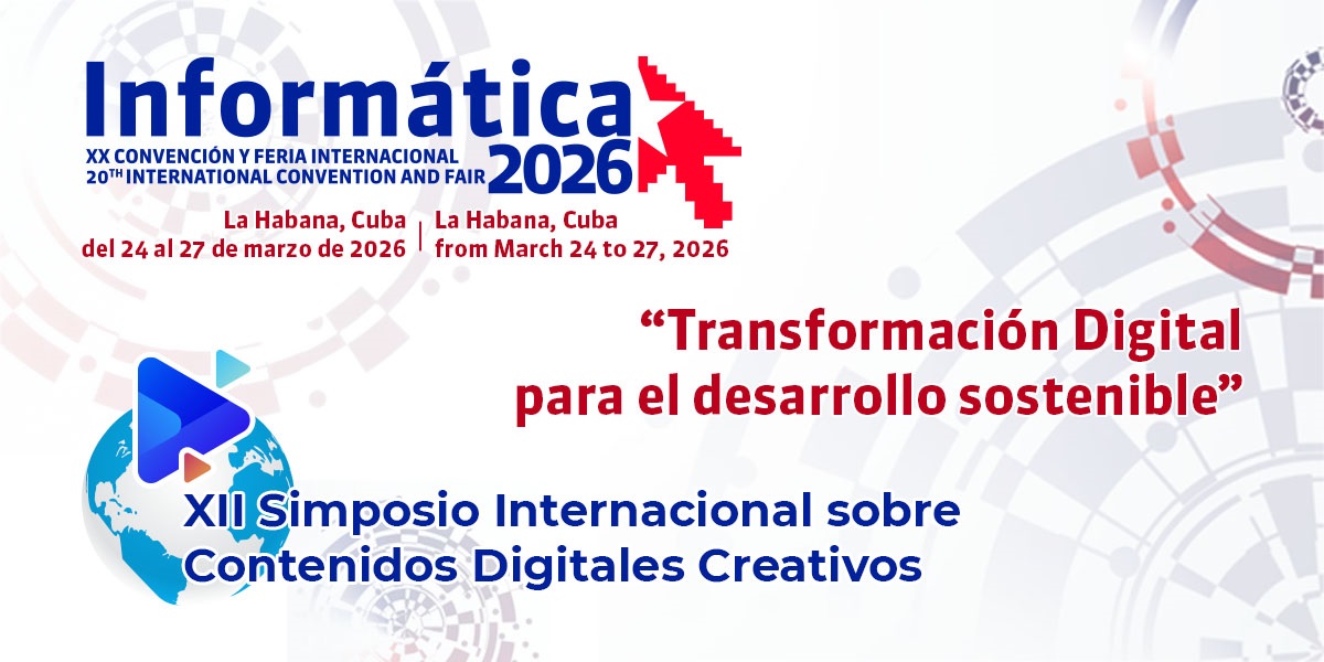Convocatoria al XII Simposio Internacional sobre Contenidos Digitales Creativos